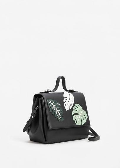 Mango Mango Leaves Lapel Bag