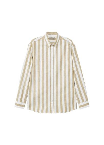 Mango Man Mango Man Regular-fit Oxford Striped Shirt