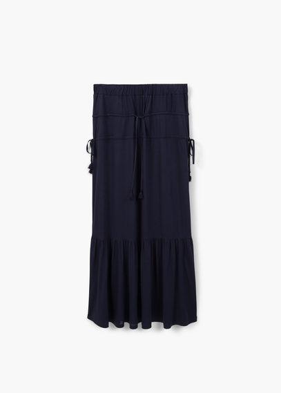 Violeta By Mango Violeta By Mango Flared Long Skirt