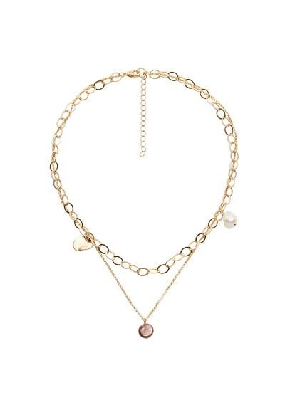 Mango Mango Double Chain Necklace