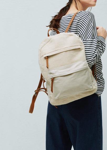Mango Mango Front Pocket Backpack
