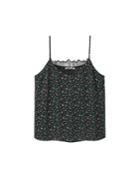 Violeta By Mango Violeta By Mango Flowered Lace Top