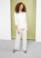 Violeta By Mango Violeta By Mango Buttoned Flowy Sweatshirt
