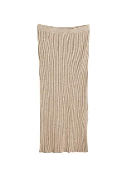 Mango Mango Cable Knit Skirt