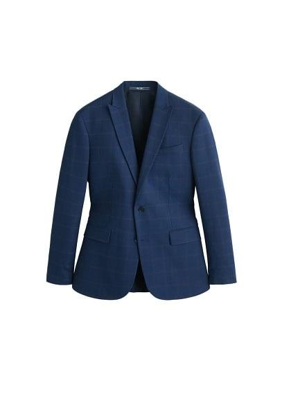 Mango Man Mango Man Slim-fit Checked Suit Blazer