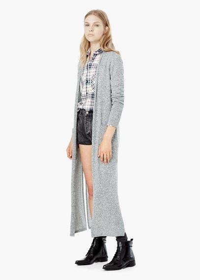 Mango Mango Flecked Cotton-blend Jacket