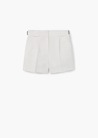 Mango Mango Cotton Linen-blend Shorts