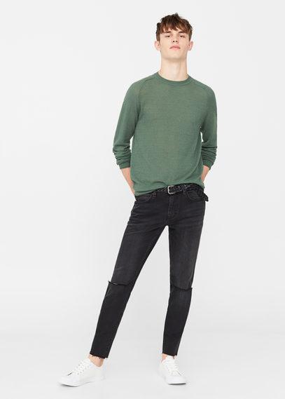 Mango Man Mango Man Ripped Details Dylan Jeans