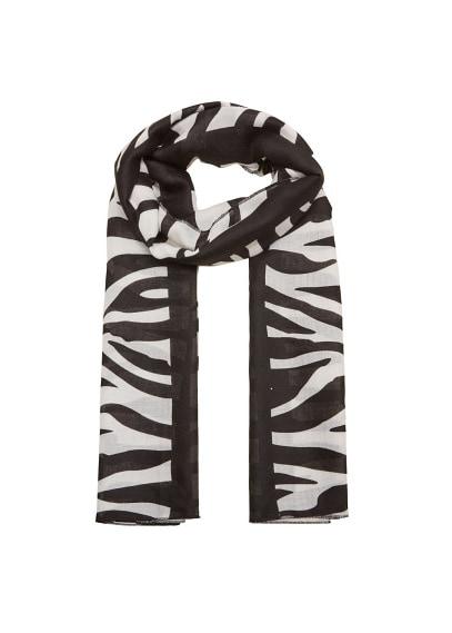 Mango Mango Zebra Print Scarf