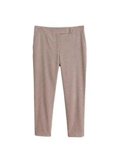 Mango Mango Houndstooth Suit Pants