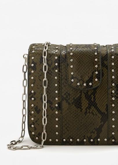 Mango Mango Snakeskin Effect Bag