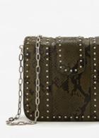 Mango Mango Snakeskin Effect Bag