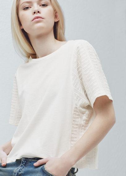 Mango Mango Embroidered Cotton Shirt