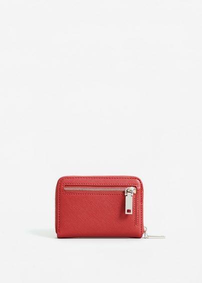 Mango Mango Safiano-effect Purse