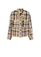 Violeta By Mango Violeta By Mango Check Tweed Jacket
