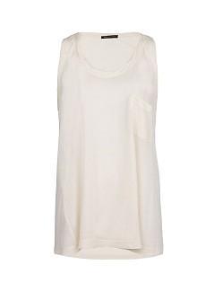 Mango Modal And Cashmere Pocket Top