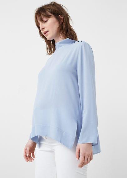 Mango Mango Turtleneck Blouse