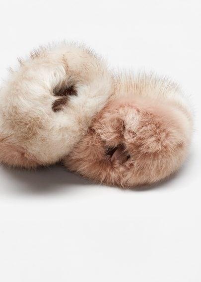 Mango Mango Fur Zipped-cuff