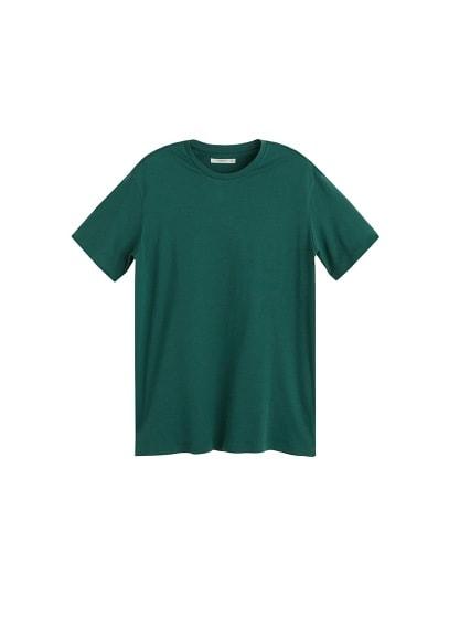 Mango Man Mango Man Plain Cotton T-shirt
