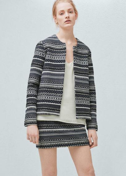 Mango Mango Bead Cotton Jacket