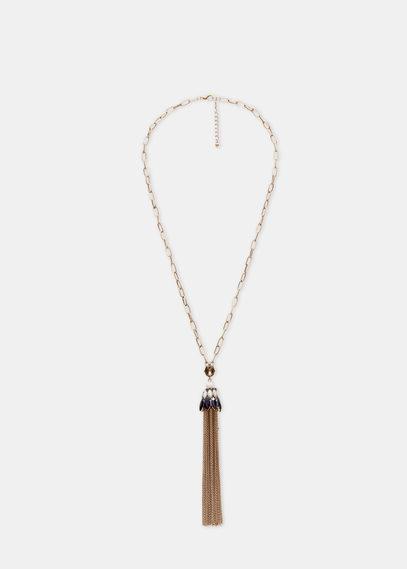 Violeta By Mango Violeta By Mango Crystal Pendant Necklace