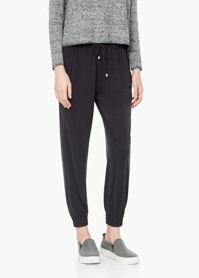 Mango Mango Baggy Trousers