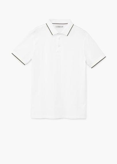 Mango Man Mango Man Slim-fit Cotton Polo Shirt