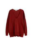 Violeta By Mango Violeta By Mango Asymmetric Hem Sweater