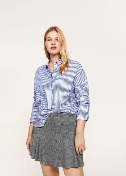 Violeta By Mango Violeta By Mango Prince Of Wales Skirt