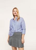 Violeta By Mango Violeta By Mango Prince Of Wales Skirt