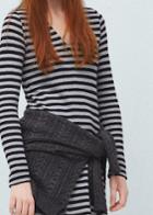 Mango Mango Textured Cotton-blend Dress