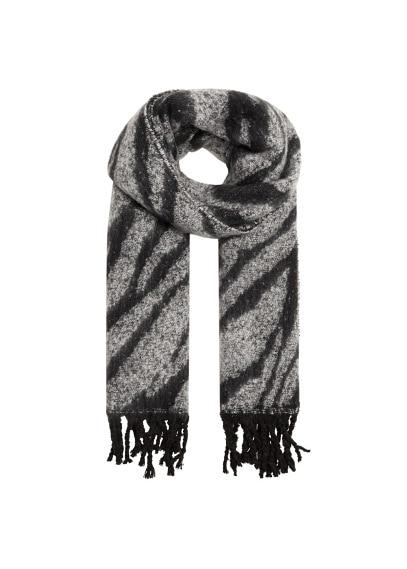 Mango Mango Zebra Printed Scarf