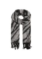 Mango Mango Zebra Printed Scarf