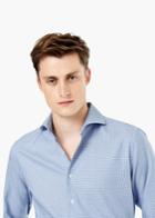 Mango Man Mango Man Slim-fit Micro-houndstooth Tailored Shirt