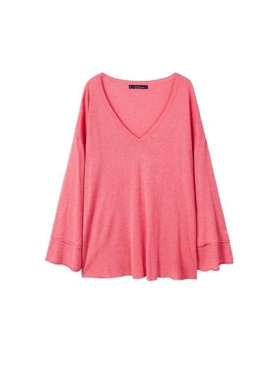Violeta By Mango Violeta By Mango V-neck Wool Sweater