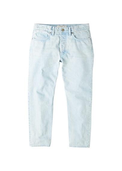 Mango Man Mango Man Bleached Wash Straight-fit Jeans