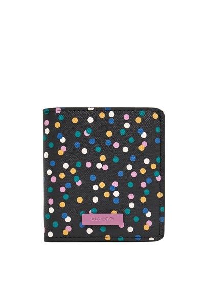 Mango Mango Polka-dot Print Wallet