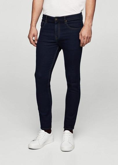 Mango Man Mango Man Super Skinny Dark Wash Chuck Jeans