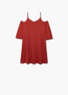 Mango Mango Bare Shoulder Dress