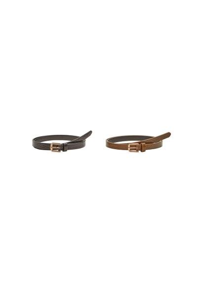 Mango Mango Croc-effect Belt Pack