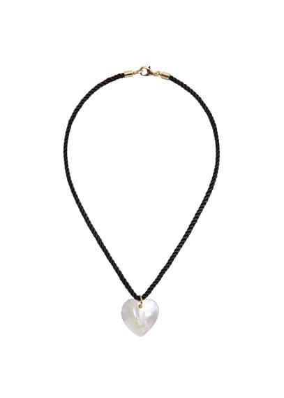 Mango Mango Sheashell Heart Necklace