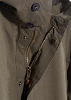 Mango Man Incorporated-visor Hooded Parka