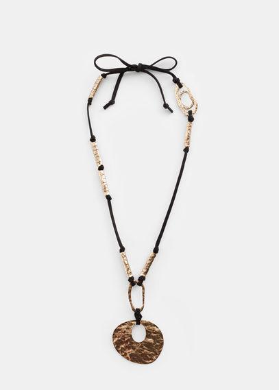 Violeta By Mango Violeta By Mango Embossed Necklace