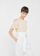 Mango Mango Cold Shoulder Top