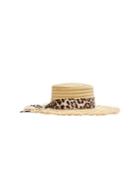 Violeta By Mango Violeta By Mango Leopard Straw Hat