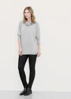 Violeta By Mango Violeta By Mango Fine-knit Cotton Sweater