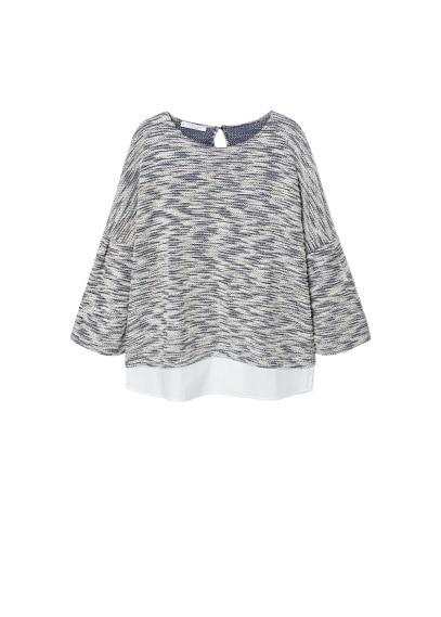 Violeta By Mango Violeta By Mango Metallic Thread Sweatshirt