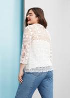Violeta By Mango Violeta By Mango Lace T Shirt