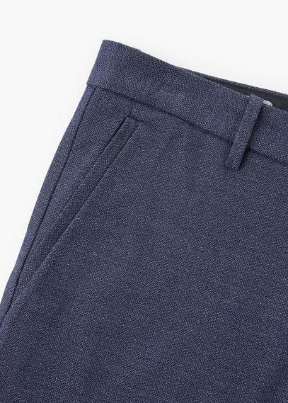 Mango Man Mango Man Regular-fit Textured Trousers