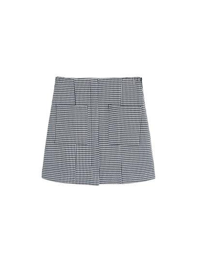 Mango Mango Houndstooth Miniskirt